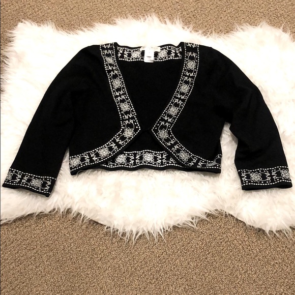 EUC! Silk blend bolero! ❤️ - Picture 1 of 7